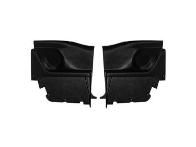 Scott Drake Interior Rear Quarter Trim Panels with Speaker Pods (69-70 Mustang Sportsroof)