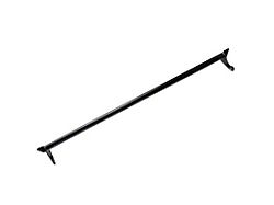 Scott Drake Monte Carlo Bar; Straight; Black (64-66 Mustang)