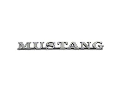 Scott Drake Mustang Fender Emblem (65-66 Mustang)