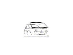 Scott Drake Rear Window Seal (64-68 Mustang Coupe)