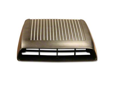 Scott Drake Shaker Hood Top Scoop; Alloy (69-70 Mustang)