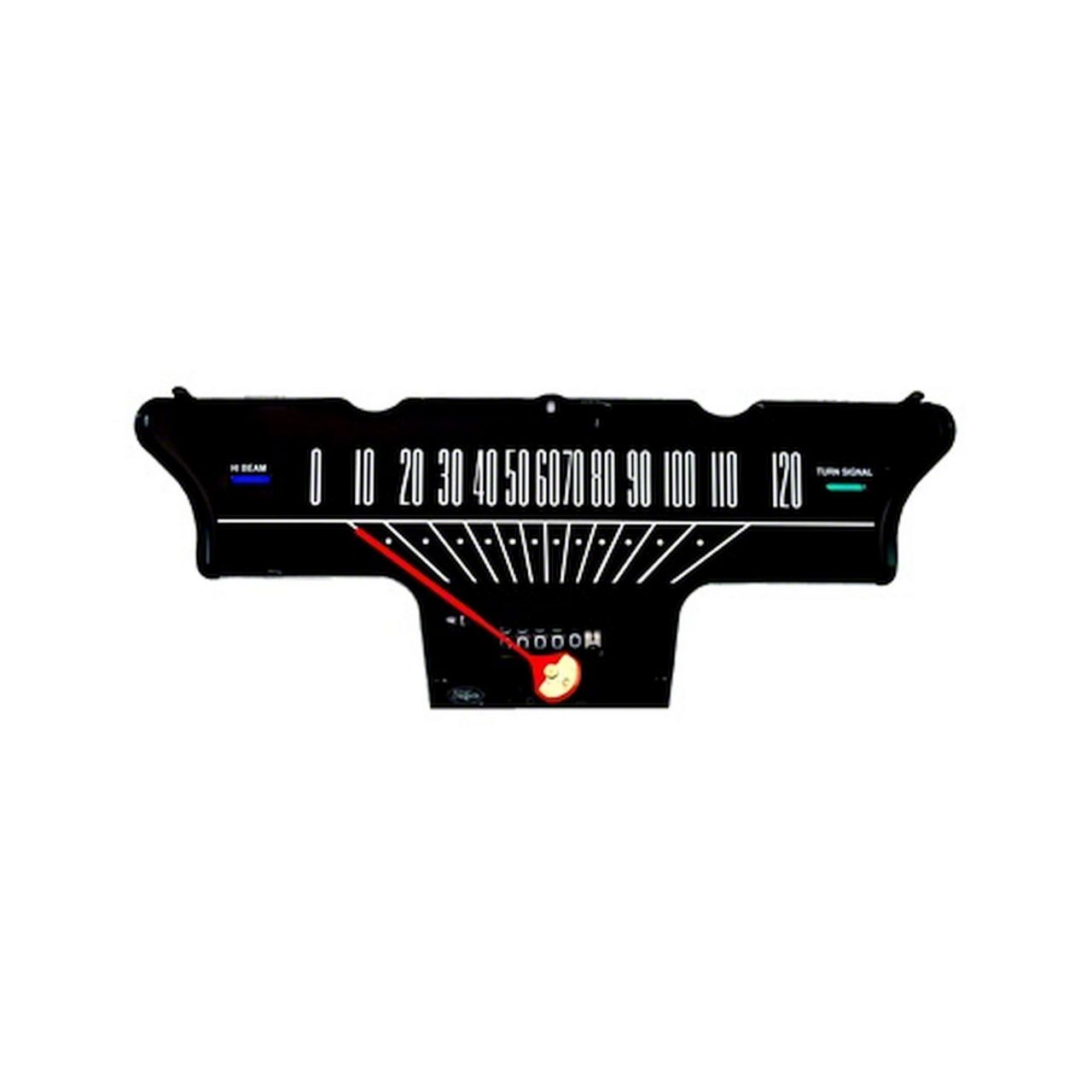 Scott Speedometer Scott Drake Ecklers Speedometer Gauge C5DF-17266 (64-65 Mustang w/ Long ...