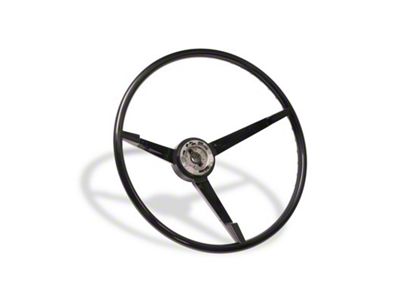 Scott Drake Standard Steering Wheel Black (65-66 Mustang)