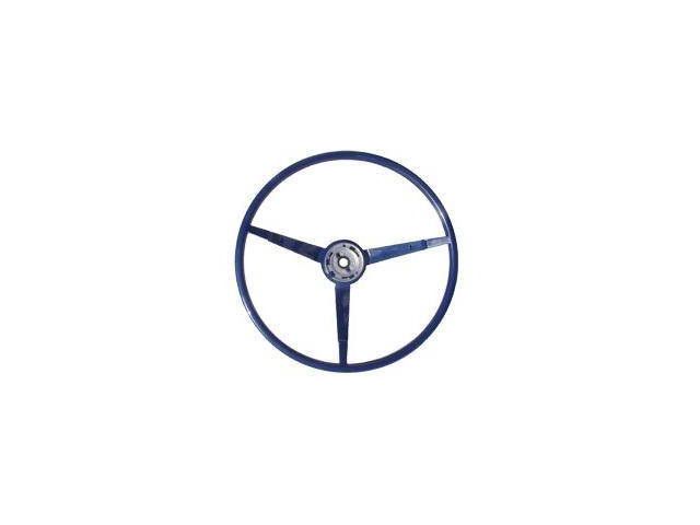 Scott Drake Standard Steering Wheel; Blue (1965 Mustang)