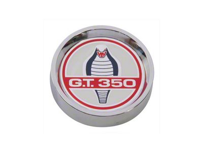 Scott Drake Styled Steel Wheel Hub Cap with GT350 Logo (65-66 Mustang)