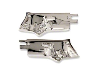 Scott Drake Sun Visor Brackets with Pivot Assembly (64-66 Mustang Convertible)