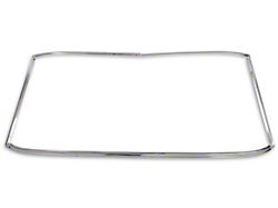 Scott Drake Windshield Molding; 5-Piece Kit (64-68 Mustang Coupe, Fastback)