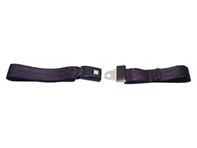 Seat Belt, Front, Black, 1967-69