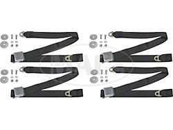 Seat Belt Kit Front & Rear (60-69 Comet; 60-70 Falcon; 61-65 Falcon Sedan Delivery)
