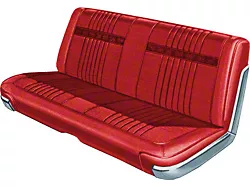 Seat Cover - Front Bench Seat Only - Ford Galaxie 500 2 Door Hardtop - Red 153
