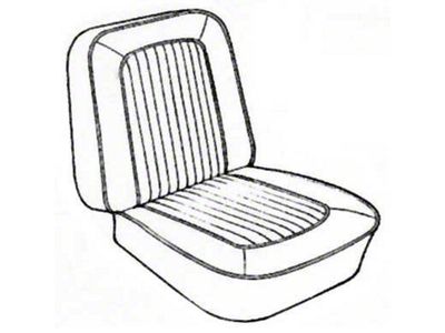 Seat Covers - Black - Front Bucket Seats