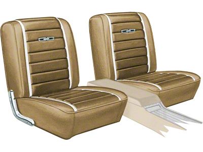 Seat Covers - Pair Of Front Bucket - Fairlane Sports Coupe - Palomino L-2288