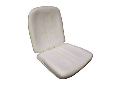 Seat Foam, Bucket, Each, Sedan, Hardtop, Convertible, Galaxie, 1965 (Fastback)