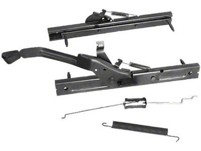 Seat Track Set - Includes Right & Left Tracks, Connecting Wire & Spring