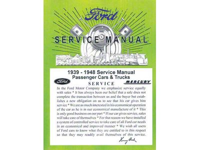 Service Manual - 475 Pages - Ford & Mercury