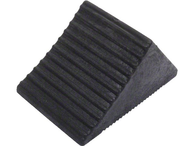 Set Of 4 Wheel Chocks, Rubber