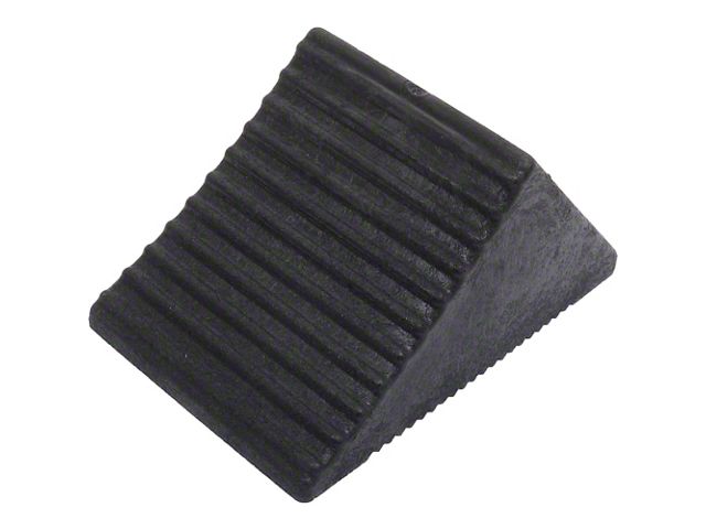 Set Of 4 Wheel Chocks, Rubber