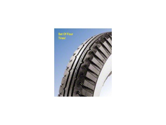 4.5 X 21 Whitewall Firestone Tire Set of 4, Model T & A Ford