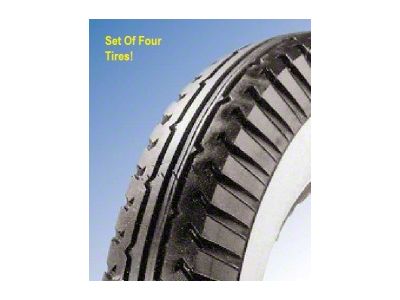4.5 X 21 Whitewall Firestone Tire Set of 4, Model T & A Ford