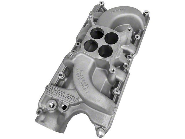 Shelby High Performance Aluminum Intake Manifold, 260/289/302 V8