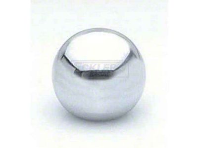 Shift Knob, 4-Speed, Chrome, Muncie, For Cars With Console, 1964-1967
