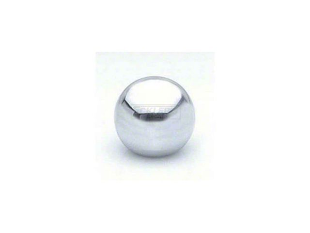 Shift Knob, 4-Speed, Chrome, Muncie, For Cars With Console, 1964-1967
