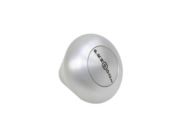 Shift Knob, Lokar, Brushed Aluminum, Mushroom Shape, 4-Speed, GM 700R4/200R4/4L80/4L80E/4L60/4L60E Automatic Transmission