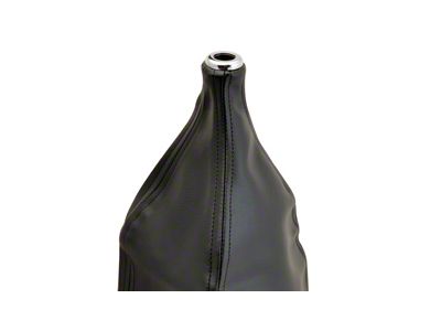 Shifter Boot, Deluxe Top Rectangular, Chrome Plated Sliding Bezel, Lokar, For Any Length Shifter (55-57 Chevy Bel Air; 55-57 Chevy 150; 55-57 Chevy 210; 55-57 Chevy Nomad)