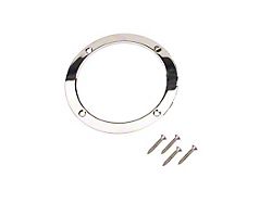 Shifter Boot Ring, Round, Polished Stainless, Lokar