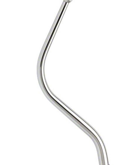 Ecklers Shifter Lever, Lokar, Double Bend, 16-Inch, for Tremec