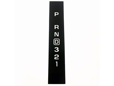 Shiftworks Automatic Shifter Console Indicator (72-76 Corvette C3 w/ 4-Speed Automatic Transmission)