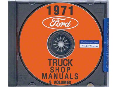Shop Manual USB 1971 Truck