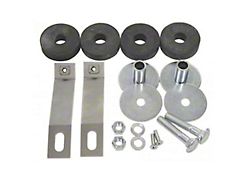 Side Exhaust Rear Cover Bracket Kit, 1963-1967 