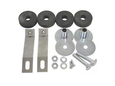 Side Exhaust Rear Cover Bracket Kit, 1963-1967