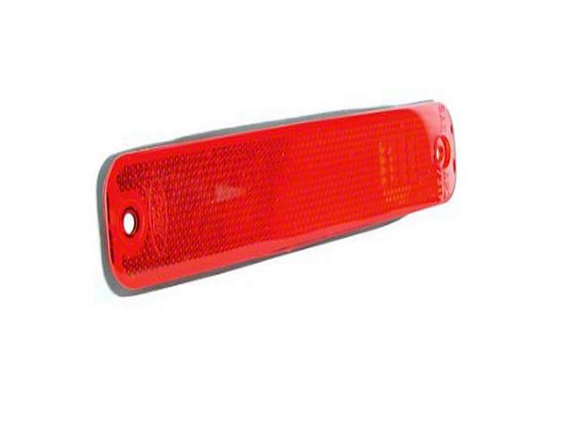 Side Marker Lamp, Red, Rear, 1973-1979