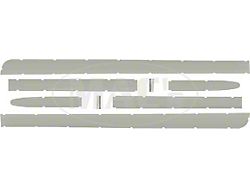 Side Panel Set/ 8 Pcs/ Gold Anodized/ 58 Ford