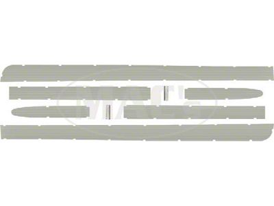 Side Panel Set/ 8 Pcs/ Gold Anodized/ 58 Ford
