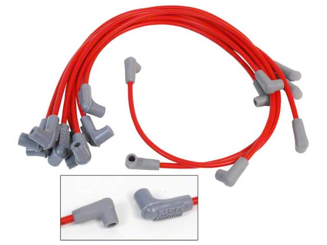 Small Block Chevy Super Conductor Spark Plug Wire Set For Use With Crab Cap PN 395272