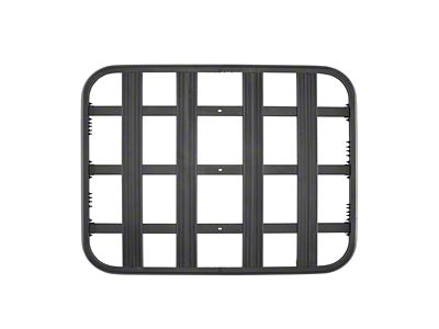 Smittybilt Defender Platform Roof Rack; 57-Inch x 43-Inch (Universal; Some Adaptation May Be Required)