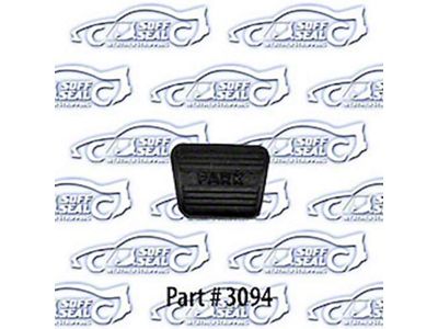 SoffSeal Park Brake Pedal Pad (67-68 Camaro)