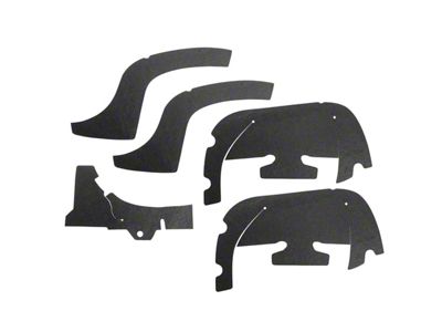 SoffSeal Splash Flap Weatherstripping Kit; 5-Pieces (67-68 Camaro)