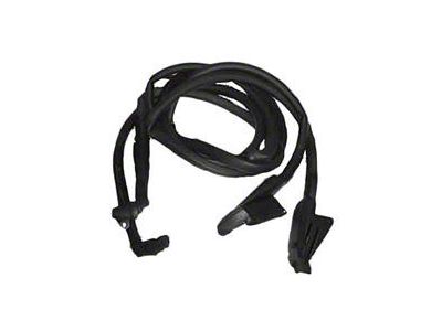 SoffSeal Door Weatherstrip with Molded Ends (69-77 Corvette C3 Coupe)