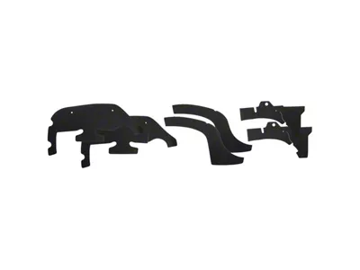 SoffSeal Splash Flap Weatherstripping Kit; 5-Pieces (1969 Firebird)