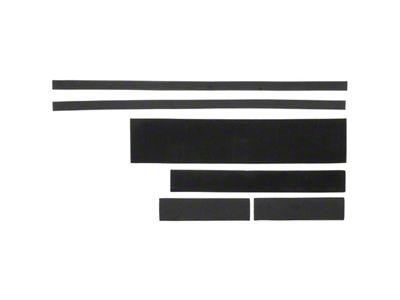 SoffSeal Anti-Squeak Hood Kit (1957 150, 210, Bel Air, Nomad)