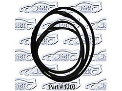 SoffSeal Back Glass Channel (1955 150, 210, Bel Air Sedan)