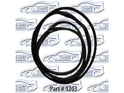 SoffSeal Back Glass Channel (1955 150, 210, Bel Air Sedan)