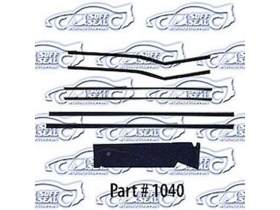 SoffSeal Window Weatherstrip Replacement (55-57 150, 210, Bel Air, Nomad)