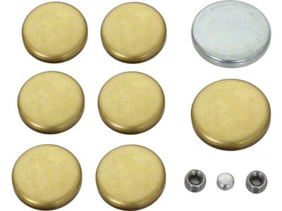 Soft Plug Set - Brass - 170 6 Cylinder