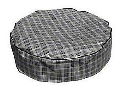Spare Tire Cover 15 Plaid (60-70 Falcon; 61-65 Falcon Sedan Delivery)