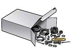 Spare Tire Hardware Kit - Side Mount - Late 1932 Ford Passenger